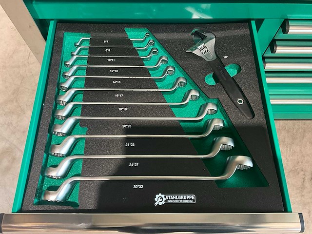 2025 stahlgruppe sg54 gereedschapswagen gevuld - afbeelding 5 van  17