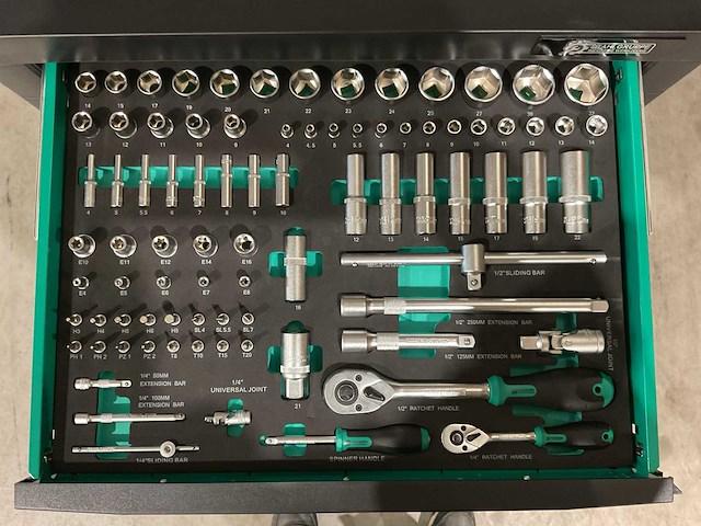 2025 stahlgruppe sg9 gereedschapswagen gevuld - afbeelding 14 van  16