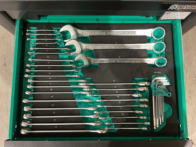 2025 stahlgruppe sg9 gereedschapswagen gevuld - afbeelding 15 van  16