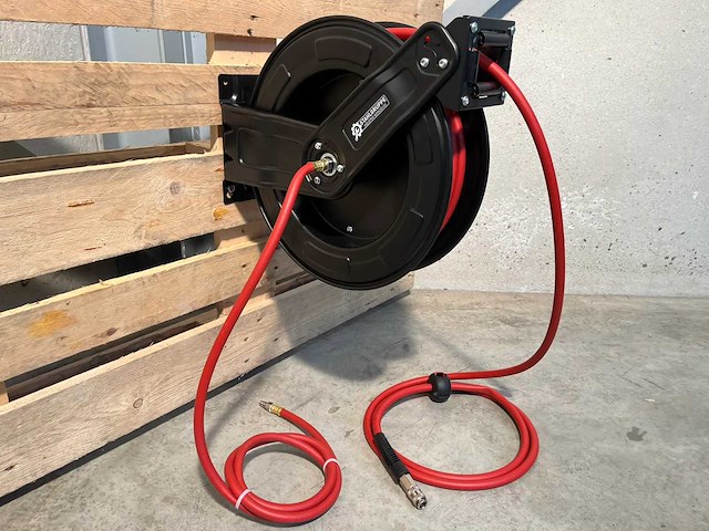 2025 stahlgruppe sgst20m 20 meter slang\lucht haspel - afbeelding 9 van  14