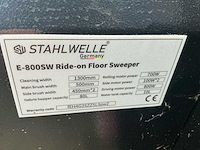 2025 stahlwelle e-800sw zelfrijdende veegmachine - afbeelding 4 van  22