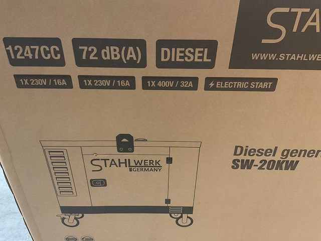 2025 stahlwerk sw-20kw stroomgenerator - afbeelding 14 van  27