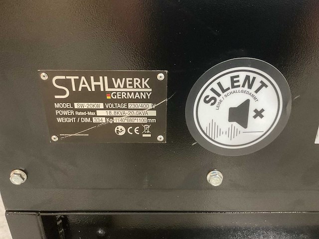 2025 stahlwerk sw-20kw stroomgenerator - afbeelding 7 van  63