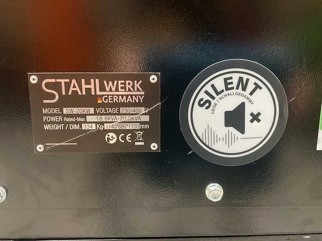 2025 stahlwerk sw-20kw stroomgenerator - afbeelding 27 van  63