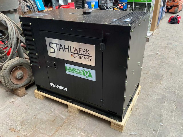 2025 stahlwerk sw-20kw stroomgenerator - afbeelding 1 van  8