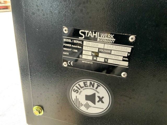2025 stahlwerk sw-20kw stroomgenerator - afbeelding 8 van  8