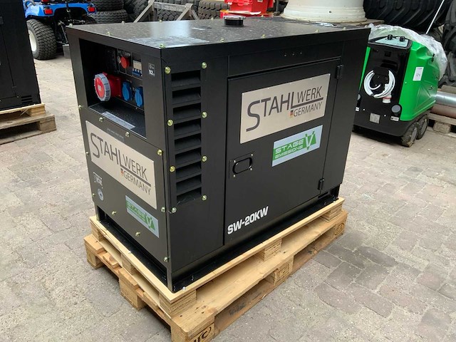 2025 stahlwerk sw-20kw stroomgenerator - afbeelding 1 van  7