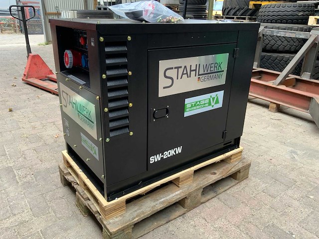 2025 stahlwerk sw-20kw stroomgenerator - afbeelding 1 van  9