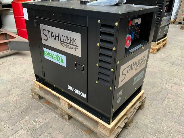 2025 stahlwerk sw-20kw stroomgenerator - afbeelding 4 van  9