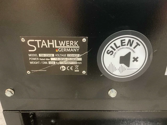 2025 stahlwerk sw-20kw stroomgenerator - afbeelding 7 van  23