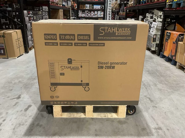 2025 stahlwerk sw-20kw stroomgenerator - afbeelding 9 van  23