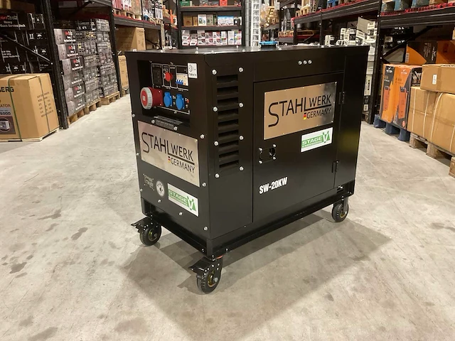 2025 stahlwerk sw-20kw stroomgenerator - afbeelding 1 van  18