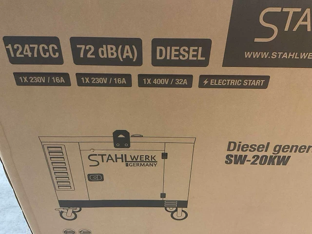 2025 stahlwerk sw-20kw stroomgenerator - afbeelding 9 van  18