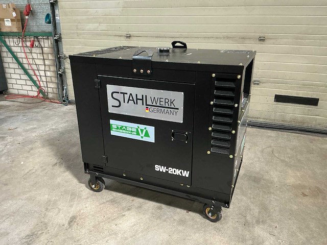 2025 stahlwerk sw-20kw stroomgenerator - afbeelding 1 van  8