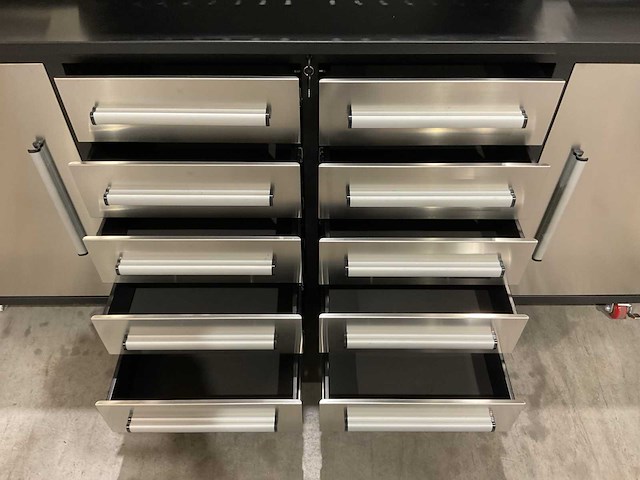 2025 stahlworks 7-18-01c rvs / zilver handvat gereedschapkast verrijdbaar - afbeelding 19 van  19