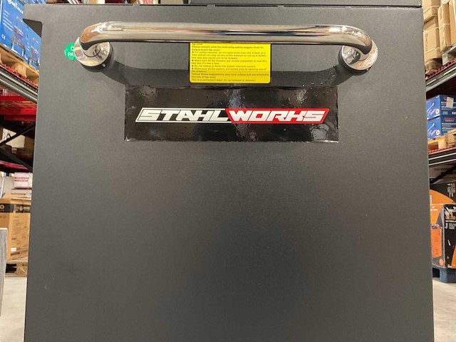 2025 stahlworks 7-18-01c rvs / zilver handvat gereedschapkast verrijdbaar - afbeelding 10 van  19