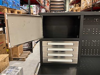 2025 stahlworks 7-18-01c rvs / zilver handvat gereedschapkast verrijdbaar - afbeelding 12 van  19