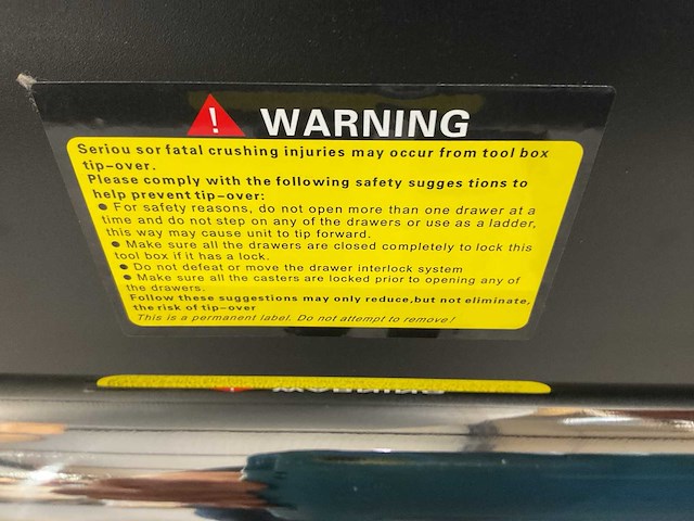 2025 stahlworks 7-18-01c rvs / zilver handvat gereedschapkast verrijdbaar - afbeelding 5 van  19