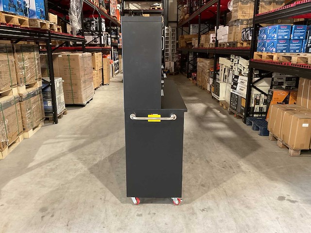 2025 stahlworks 7-18-01c zwart / zilver handvat gereedschapkast verrijdbaar - afbeelding 2 van  16