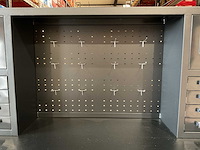 2025 stahlworks 7-18-01c zwart / zilver handvat gereedschapkast verrijdbaar - afbeelding 11 van  16