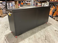 2025 stahlworks 7ft-10d-2-01c zwart gereedschapkast - afbeelding 5 van  17