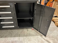 2025 stahlworks 7ft-10d-2-01c zwart gereedschapkast - afbeelding 13 van  17
