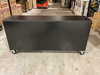 2025 stahlworks deluxe black 72 inch 15 laden werkbank - afbeelding 9 van  10