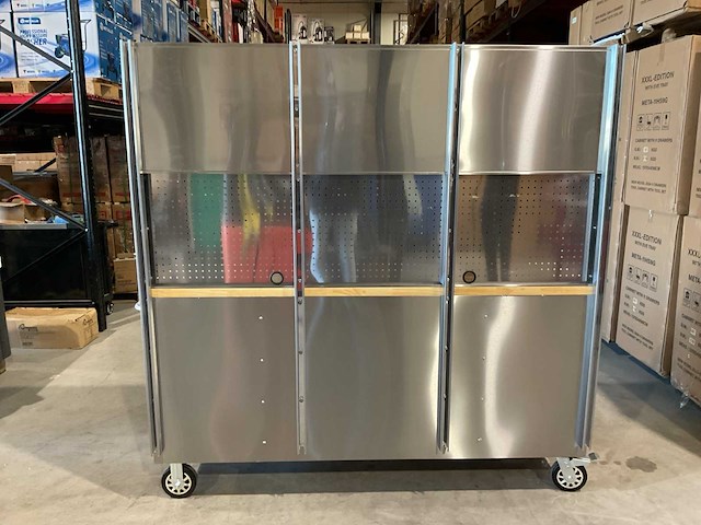 2025 stahlworks deluxe rvs 72 inch high 15 laden werkbank - afbeelding 11 van  13