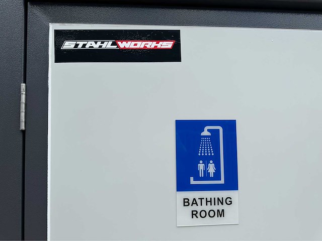 2025 stahlworks deluxe sanitairunit / douche unit - afbeelding 27 van  33