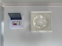 2025 stahlworks double sanitairunit / toilet en douche unit - afbeelding 10 van  15