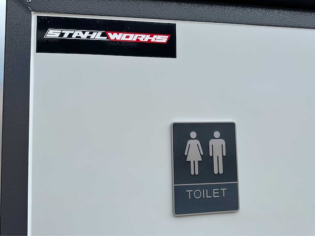 2025 stahlworks double sanitairunit / toiletunit - afbeelding 16 van  30