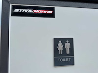 2025 stahlworks double sanitairunit / toiletunit - afbeelding 16 van  30