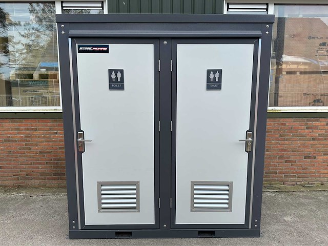 2025 stahlworks double sanitairunit / toiletunit - afbeelding 12 van  30