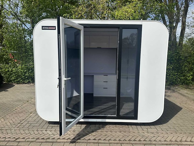 2025 stahlworks eco 3000 wit tiny house / atelier / kantoor - afbeelding 3 van  24