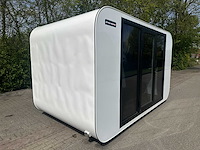 2025 stahlworks eco 4000 a wit tiny house / atelier / kantoor - afbeelding 12 van  17