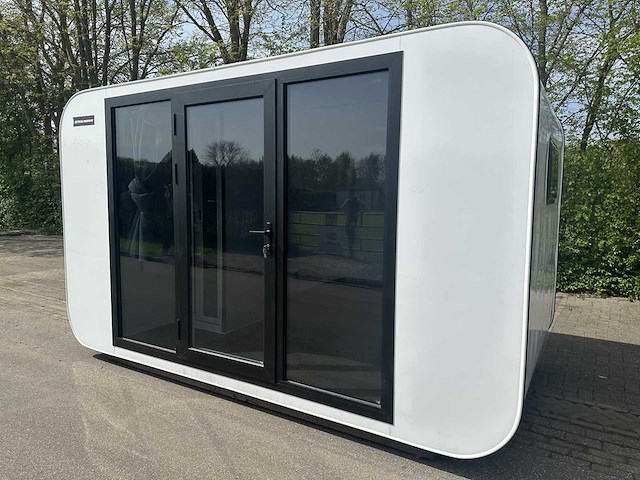 2025 stahlworks eco 4000 a wit tiny house / atelier / kantoor - afbeelding 1 van  17