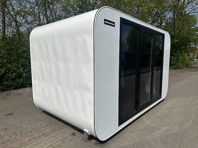 2025 stahlworks eco 4000 a wit tiny house / atelier / kantoor - afbeelding 12 van  16