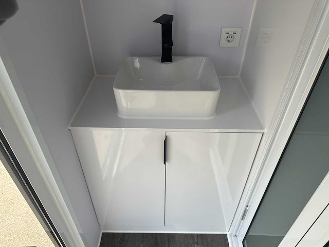 2025 stahlworks eco 4000 a wit tiny house / atelier / kantoor - afbeelding 4 van  22