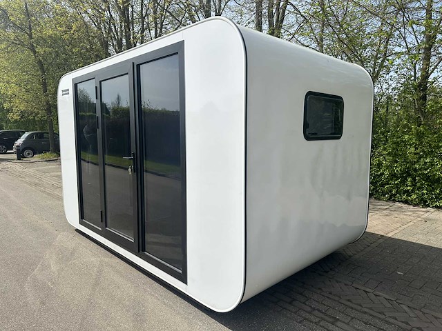 2025 stahlworks eco 4000 a wit tiny house / atelier / kantoor - afbeelding 18 van  22