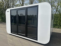 2025 stahlworks eco 4000 a wit tiny house / atelier / kantoor - afbeelding 4 van  12