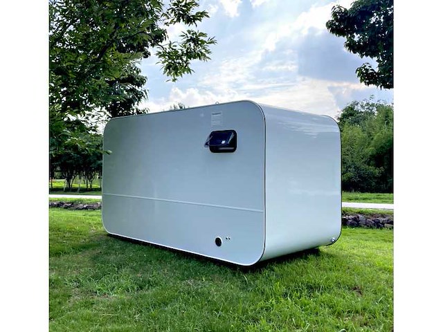 2025 stahlworks eco 4000 b wit tiny house / atelier / kantoor - afbeelding 9 van  11