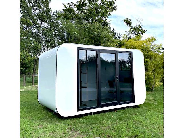 2025 stahlworks eco 4000 b wit tiny house / atelier / kantoor - afbeelding 1 van  23