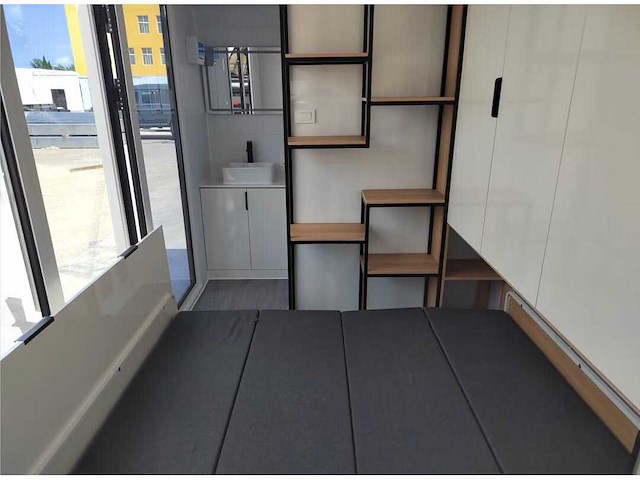 2025 stahlworks eco 4000 b wit tiny house / atelier / kantoor - afbeelding 14 van  23