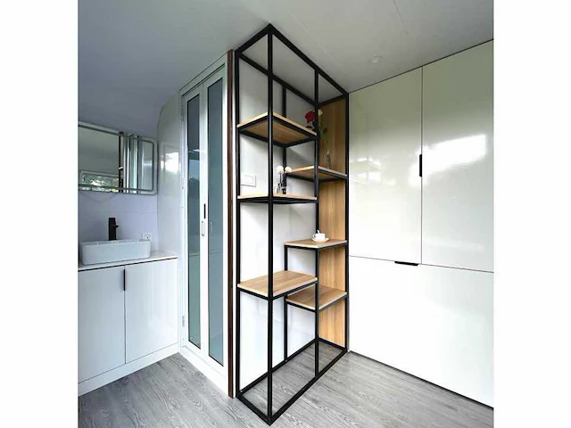 2025 stahlworks eco 4000 b wit tiny house / atelier / kantoor - afbeelding 20 van  23