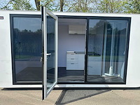 2025 stahlworks eco 5000 a wit tiny house / atelier / kantoor met badkamer rechts en hoekkeuken - afbeelding 18 van  24