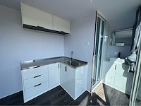 2025 stahlworks eco 5000 a wit tiny house / atelier / kantoor met badkamer rechts en hoekkeuken - afbeelding 24 van  24