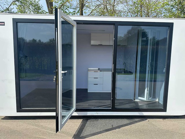 2025 stahlworks eco 5000 a wit tiny house / atelier / kantoor - afbeelding 3 van  25
