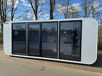 2025 stahlworks eco 6000 b wit tiny house / atelier / kantoor - afbeelding 34 van  45