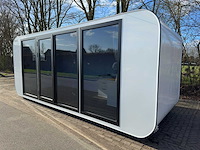 2025 stahlworks eco 6000 b wit tiny house / atelier / kantoor - afbeelding 1 van  45