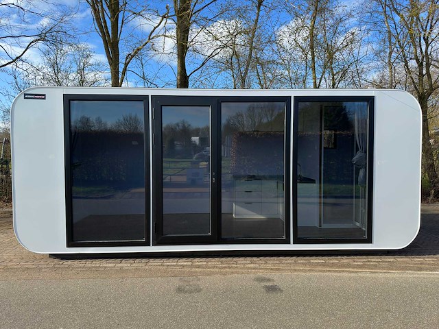 2025 stahlworks eco 6000 b wit tiny house / atelier / kantoor - afbeelding 23 van  45